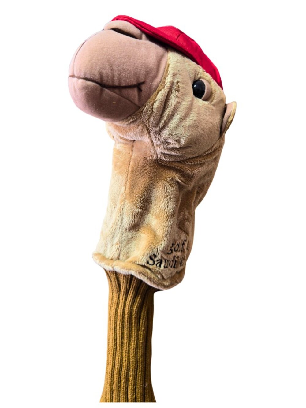 Rare Dubai Golf In The Gulf Plush Camel Golf Head Unique Driver Cover